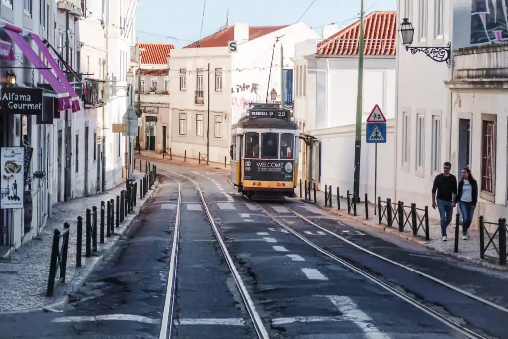 Lisbon tram