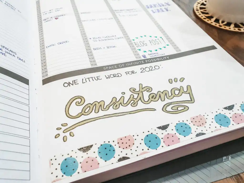 one little word 2020 passion planner