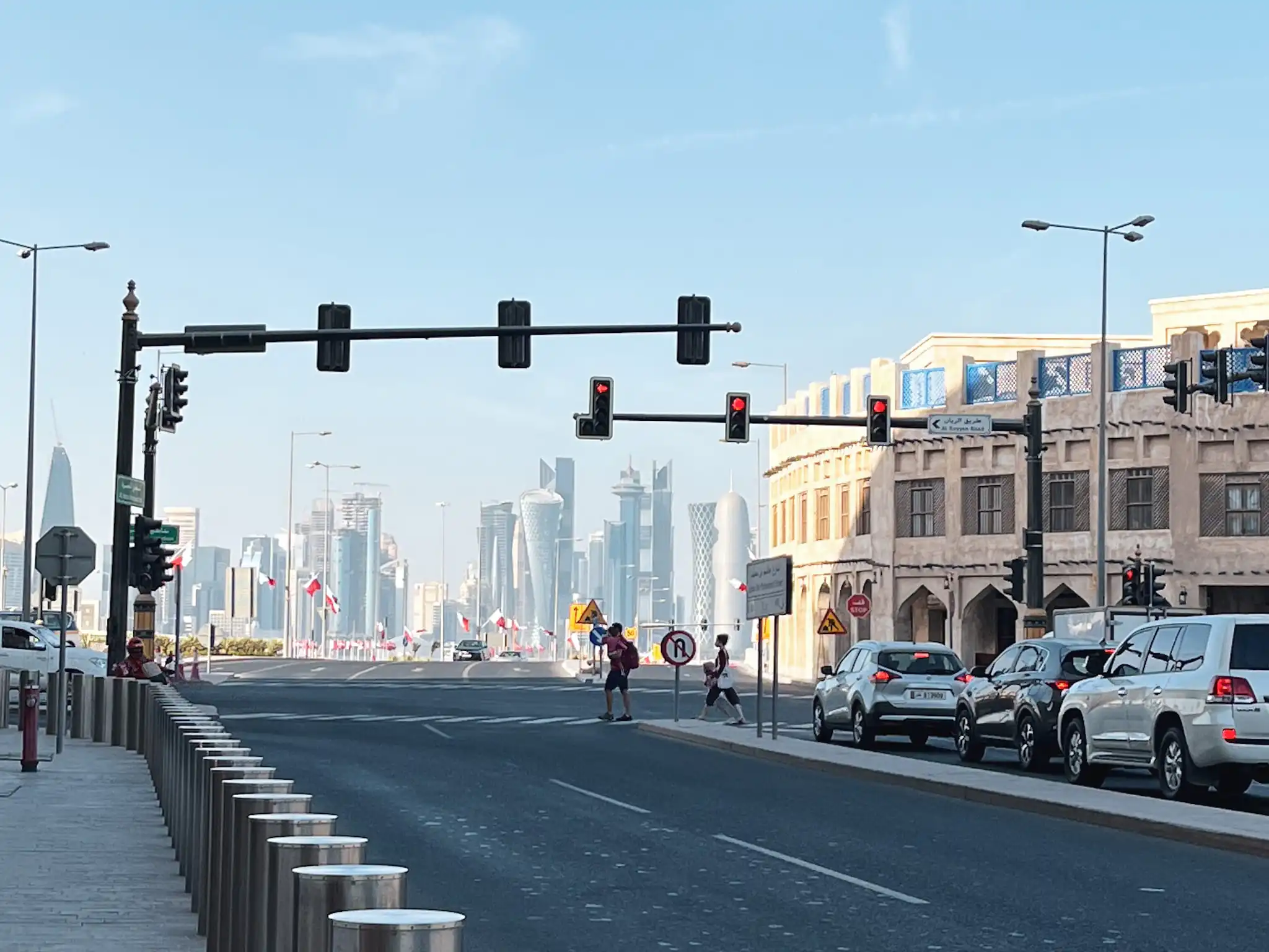 walking in Qatar